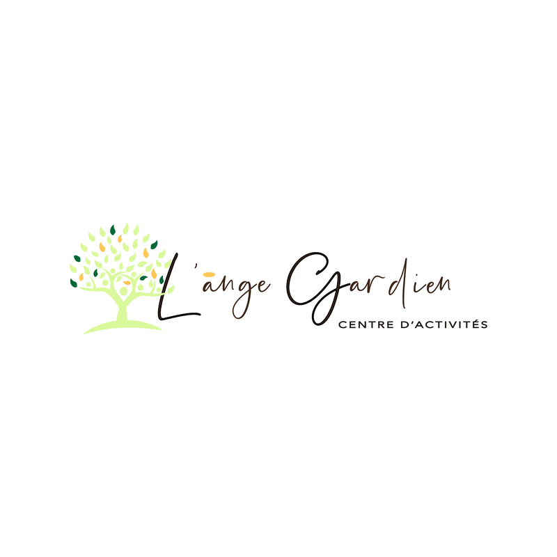 I designed L'ange Gardien Centre D'activités logo