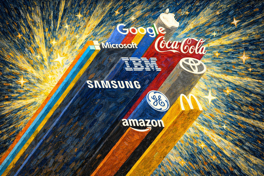 Top 20 Most Valuable Brands 2015-2025: The Branding Strategies That Built $10.7 Trillion in Brand Value - Marc Kirven Germain