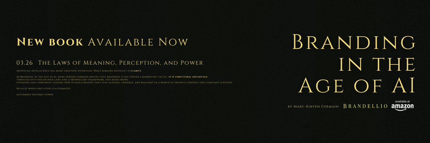 Branding in the Age of AI by Mark Kirven Germain