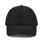 Black Distressed Dad Hat - Marc Kirven Germain