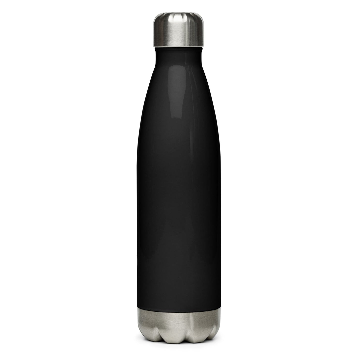 Black Stainless steel water bottle - Marc Kirven Germain