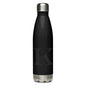 Black Stainless steel water bottle - Marc Kirven Germain