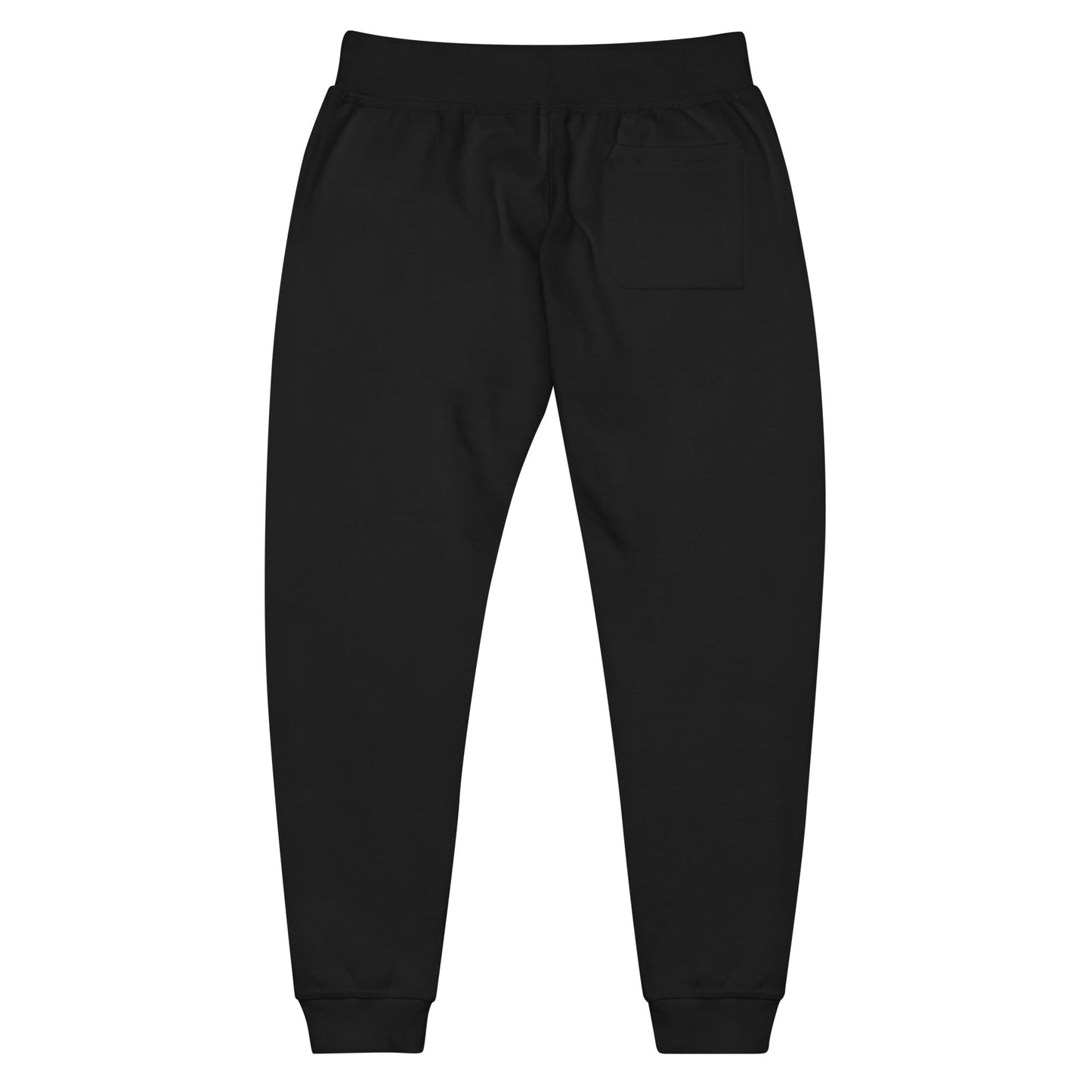 Laww U! Black fleece sweatpants - Marc Kirven Germain