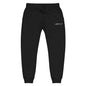 Laww U! Black fleece sweatpants - Marc Kirven Germain