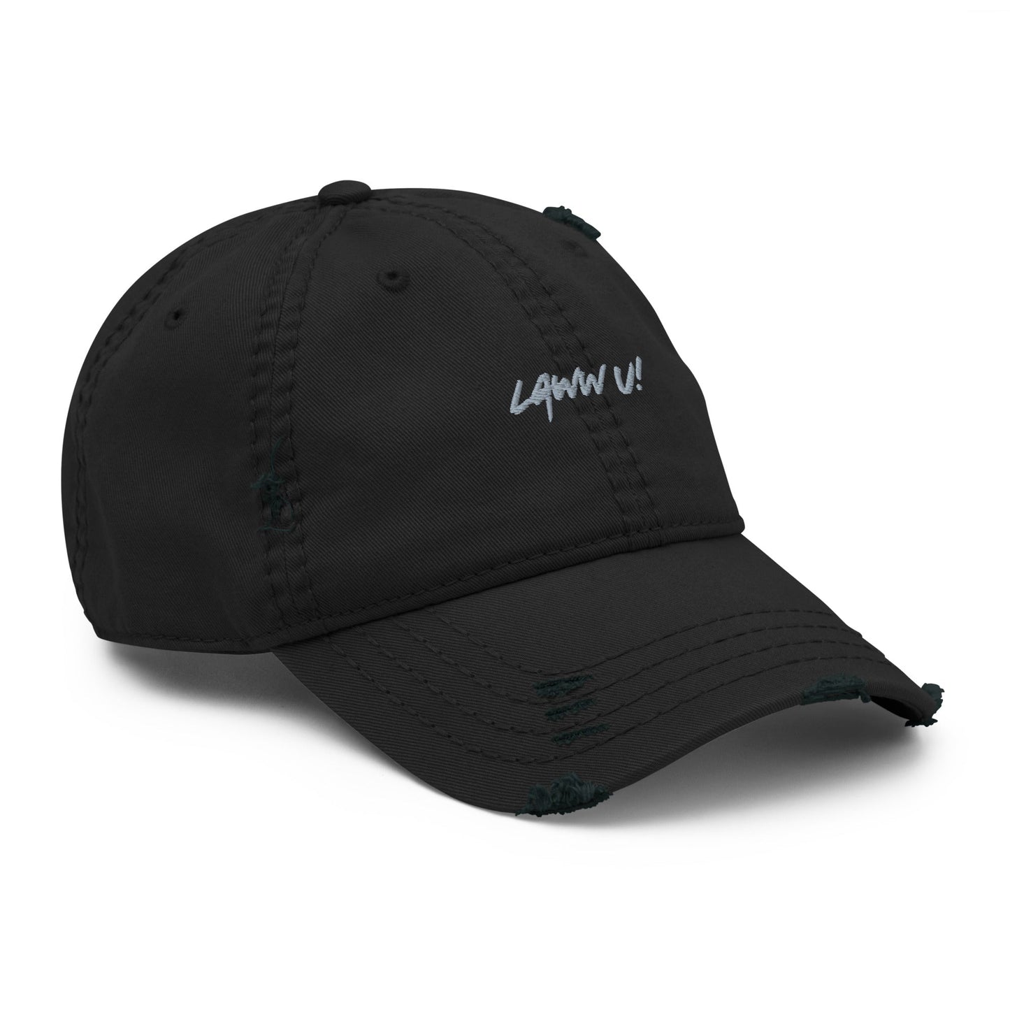 Laww U! Distressed Dad Hat - Marc Kirven Germain
