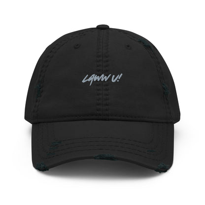 Laww U! Distressed Dad Hat - Marc Kirven Germain