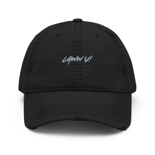 Laww U! Distressed Dad Hat - Marc Kirven Germain