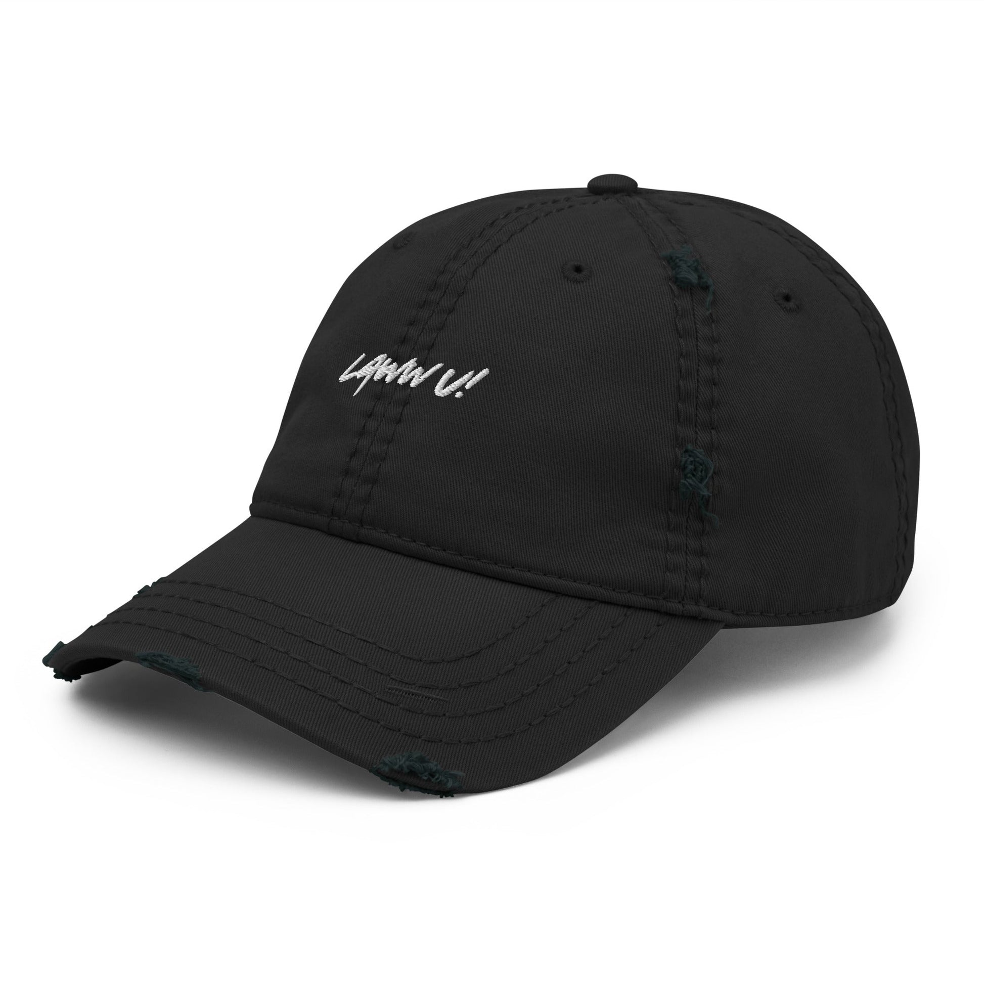 Laww U! Distressed Dad Hat - Marc Kirven Germain