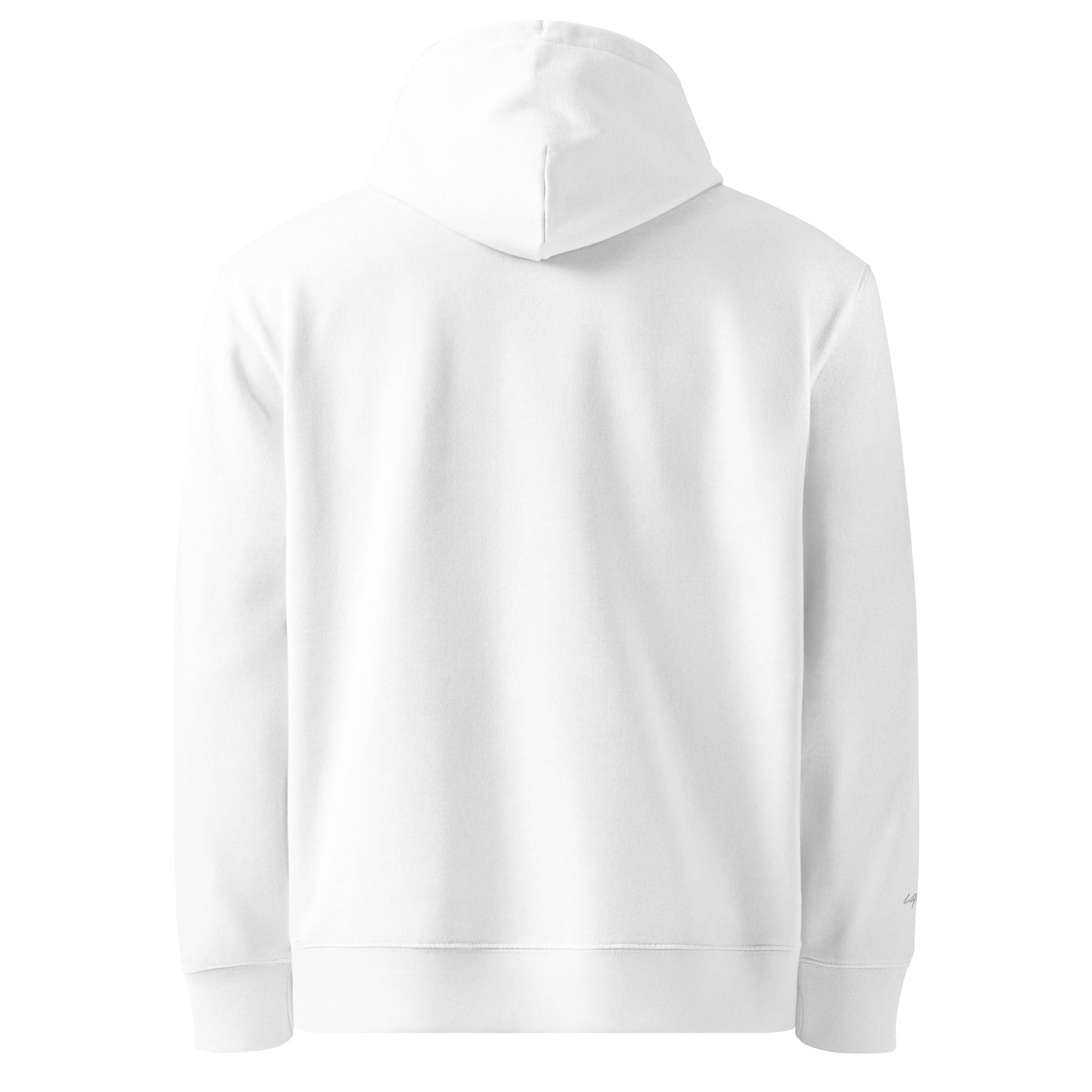 Laww U! White Hoodie - Marc Kirven Germain